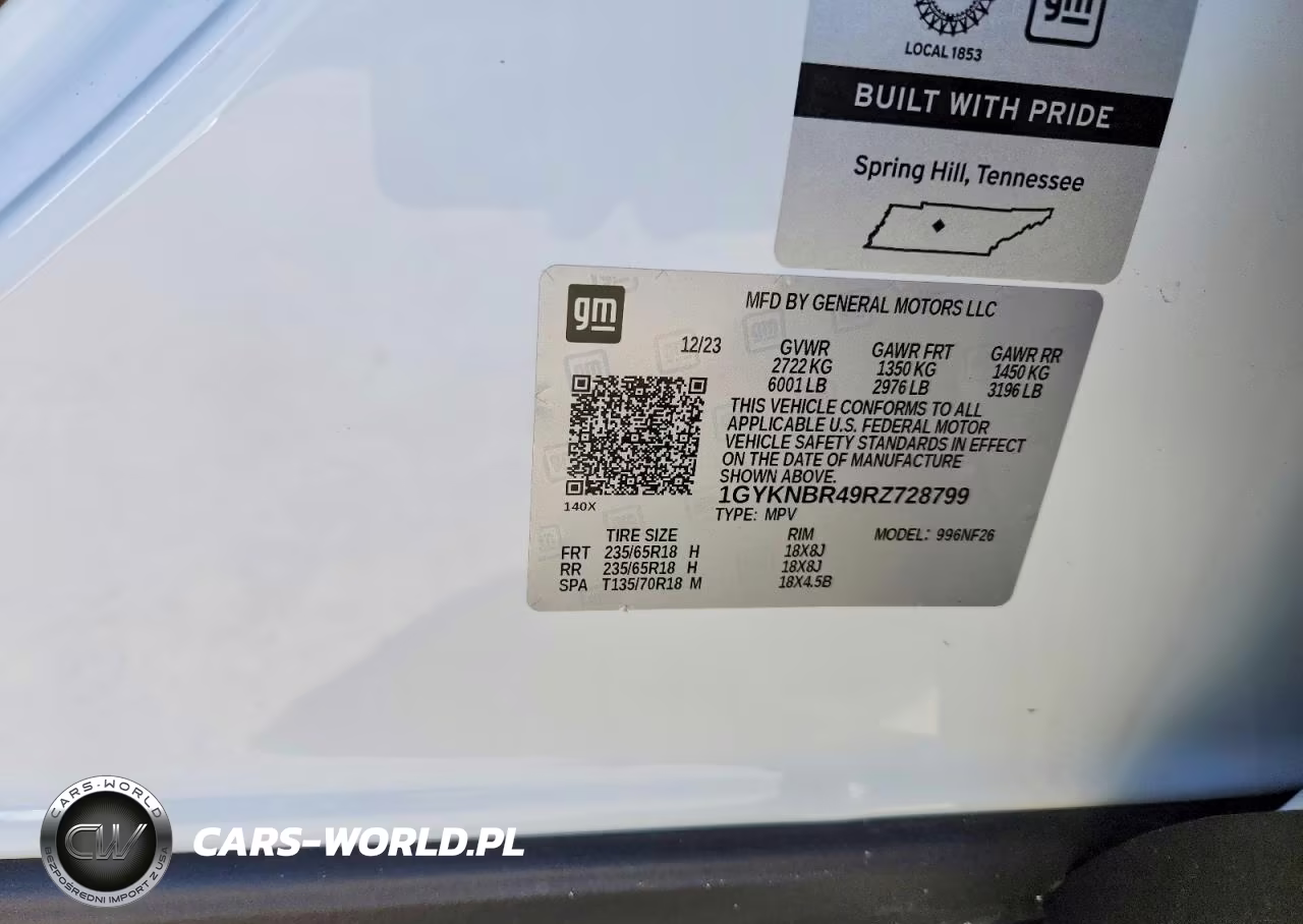 2024 Cadillac Xt5 Luxury VIN:1GYKNBR49RZ728799 - 13