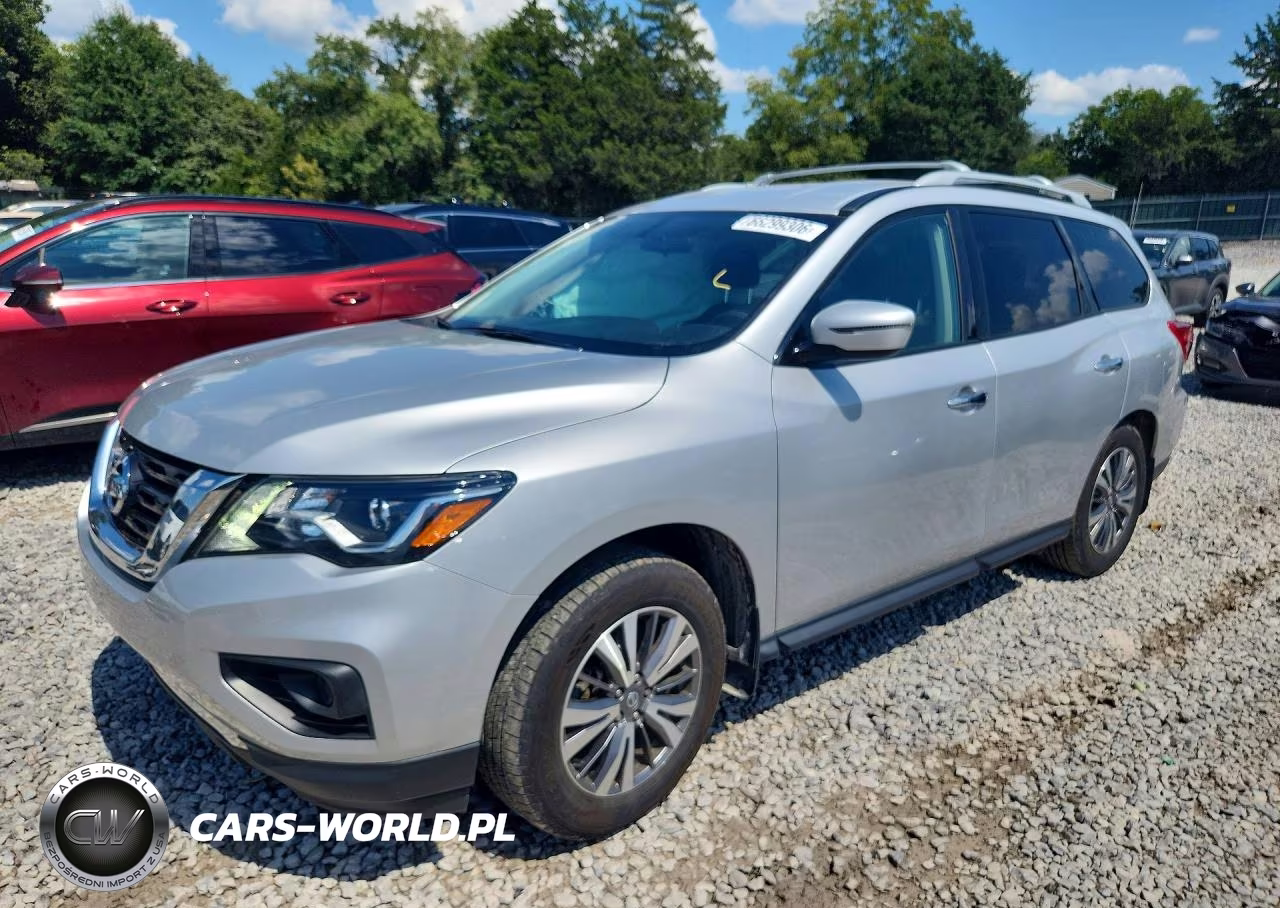 2019 Nissan Pathfinder S VIN:5N1DR2MN9KC640441 - 1