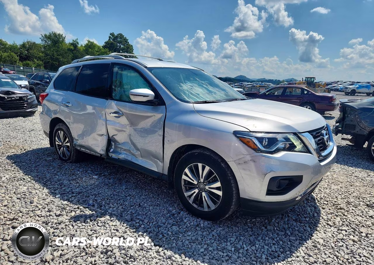 2019 Nissan Pathfinder S VIN:5N1DR2MN9KC640441 - 4