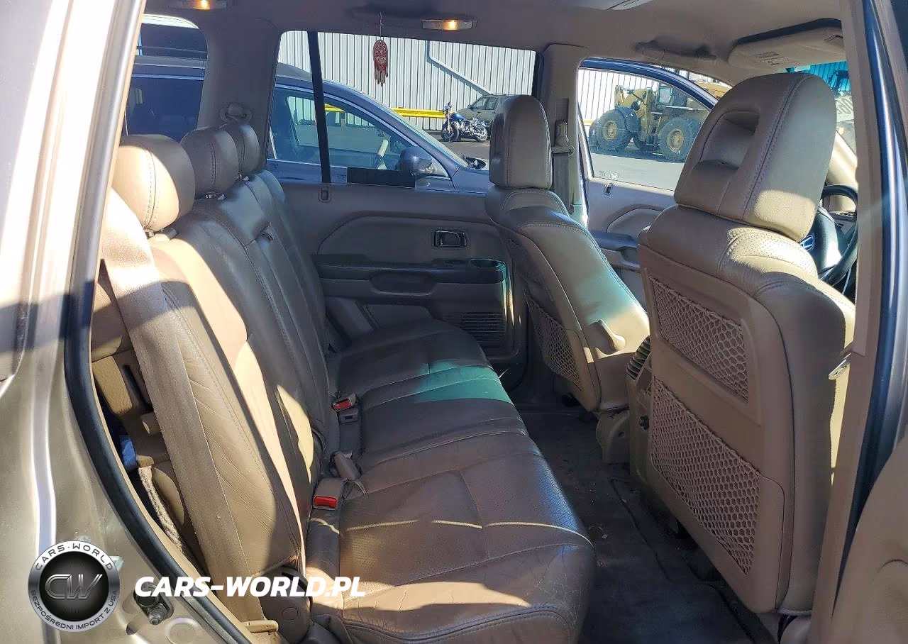 2004 Honda Pilot Exl VIN:2HKYF18704H500774 - 10