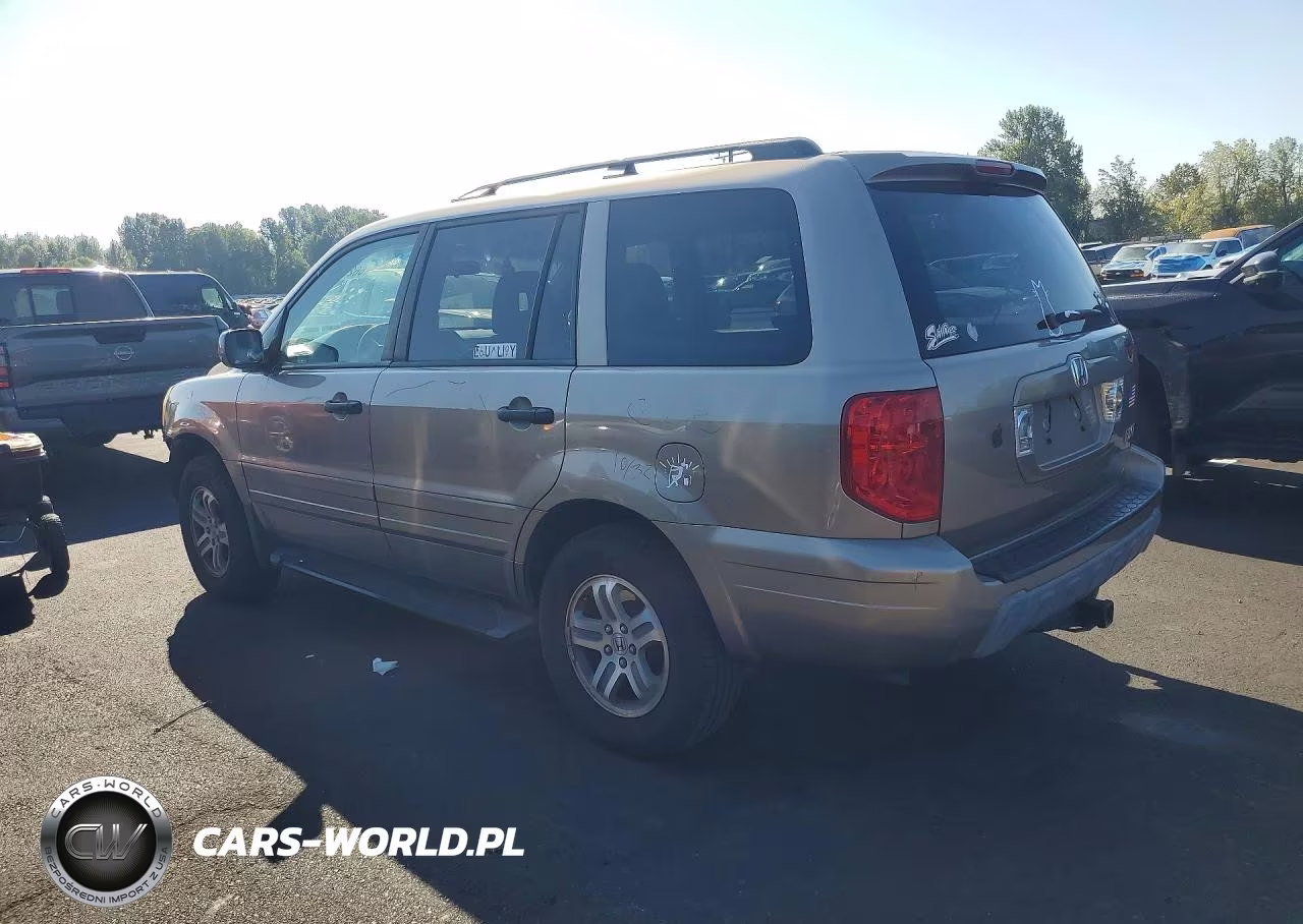 2004 Honda Pilot Exl VIN:2HKYF18704H500774 - 2