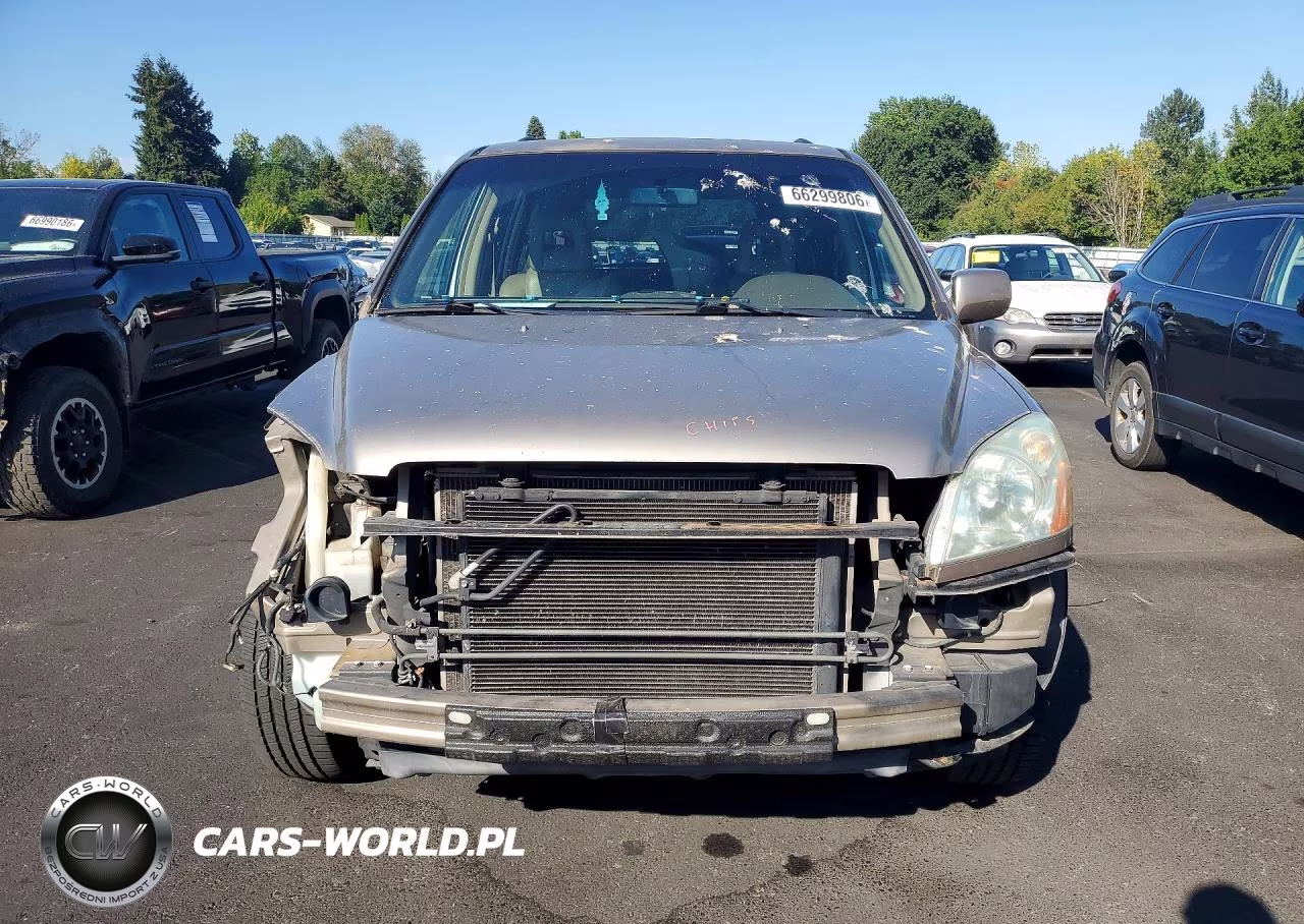 2004 Honda Pilot Exl VIN:2HKYF18704H500774 - 5