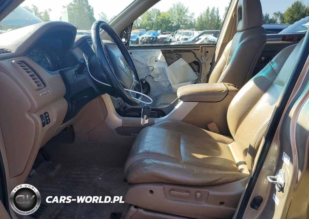2004 Honda Pilot Exl VIN:2HKYF18704H500774 - 7