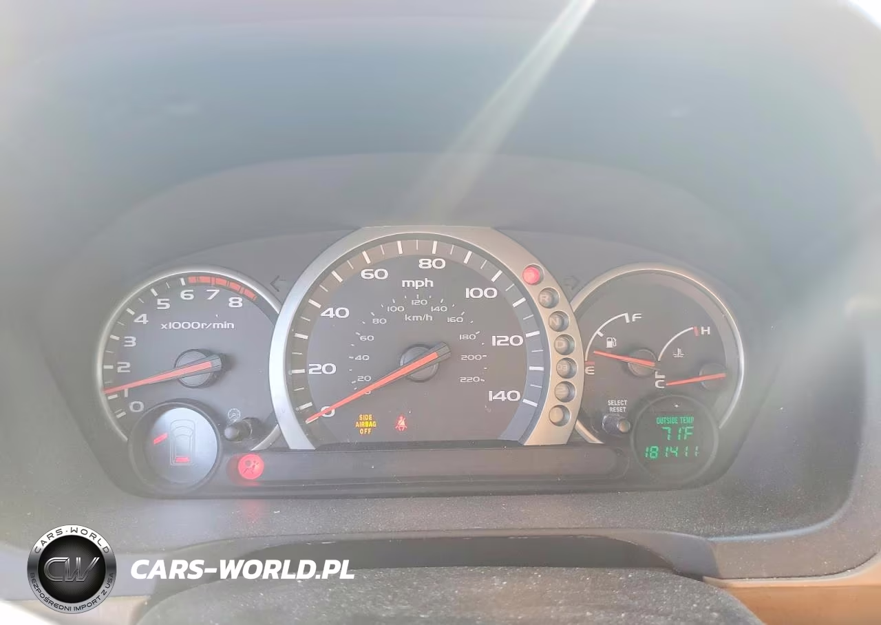 2004 Honda Pilot Exl VIN:2HKYF18704H500774 - 9
