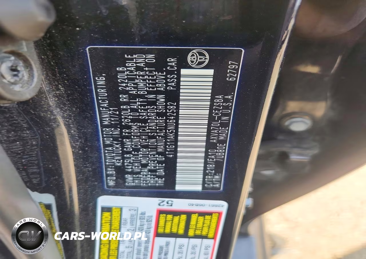 2022 Toyota Camry Se VIN:4T1G11AK5NU642582 - 12
