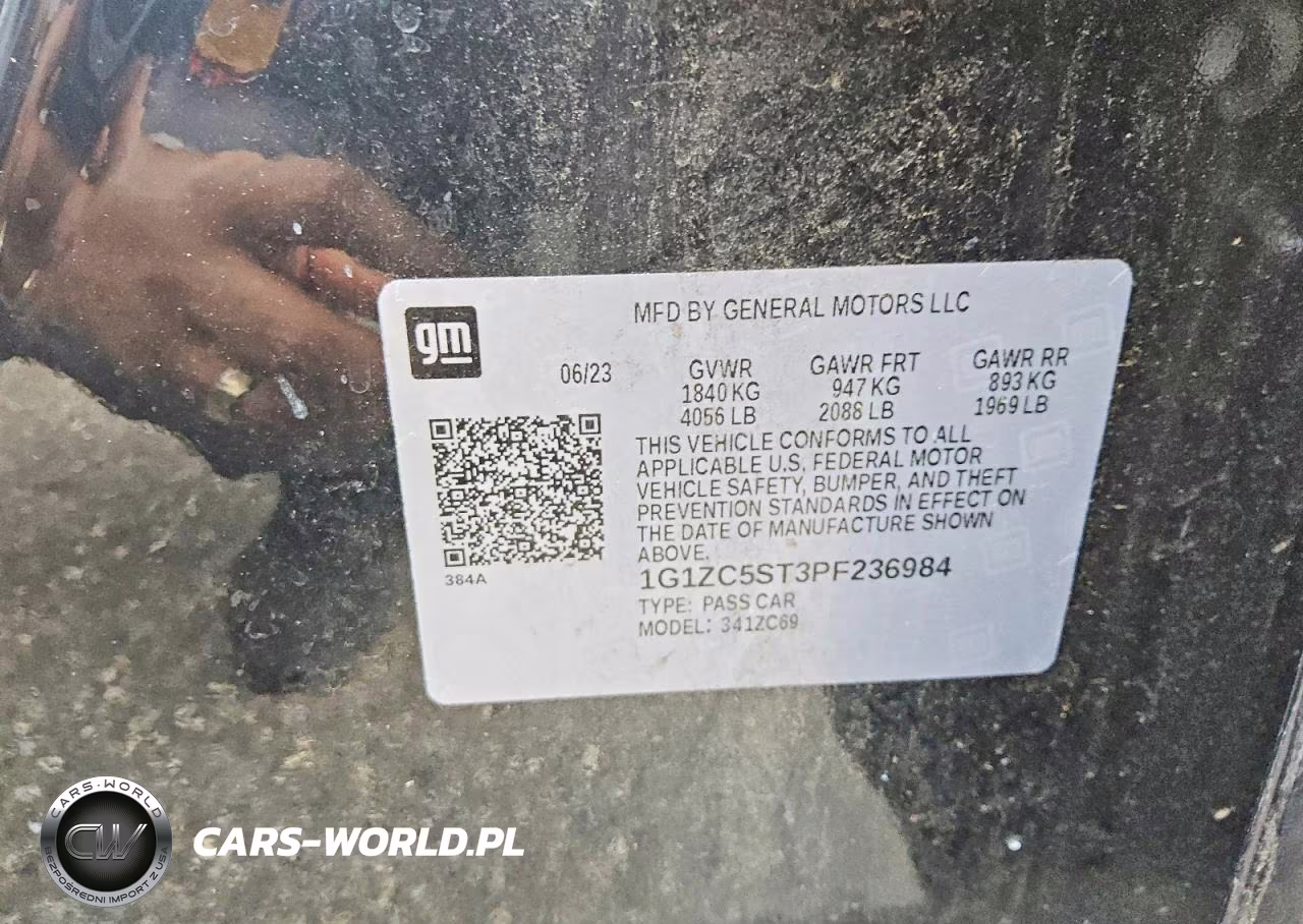 2023 Chevrolet Malibu Ls VIN:1G1ZC5ST3PF236984 - 12