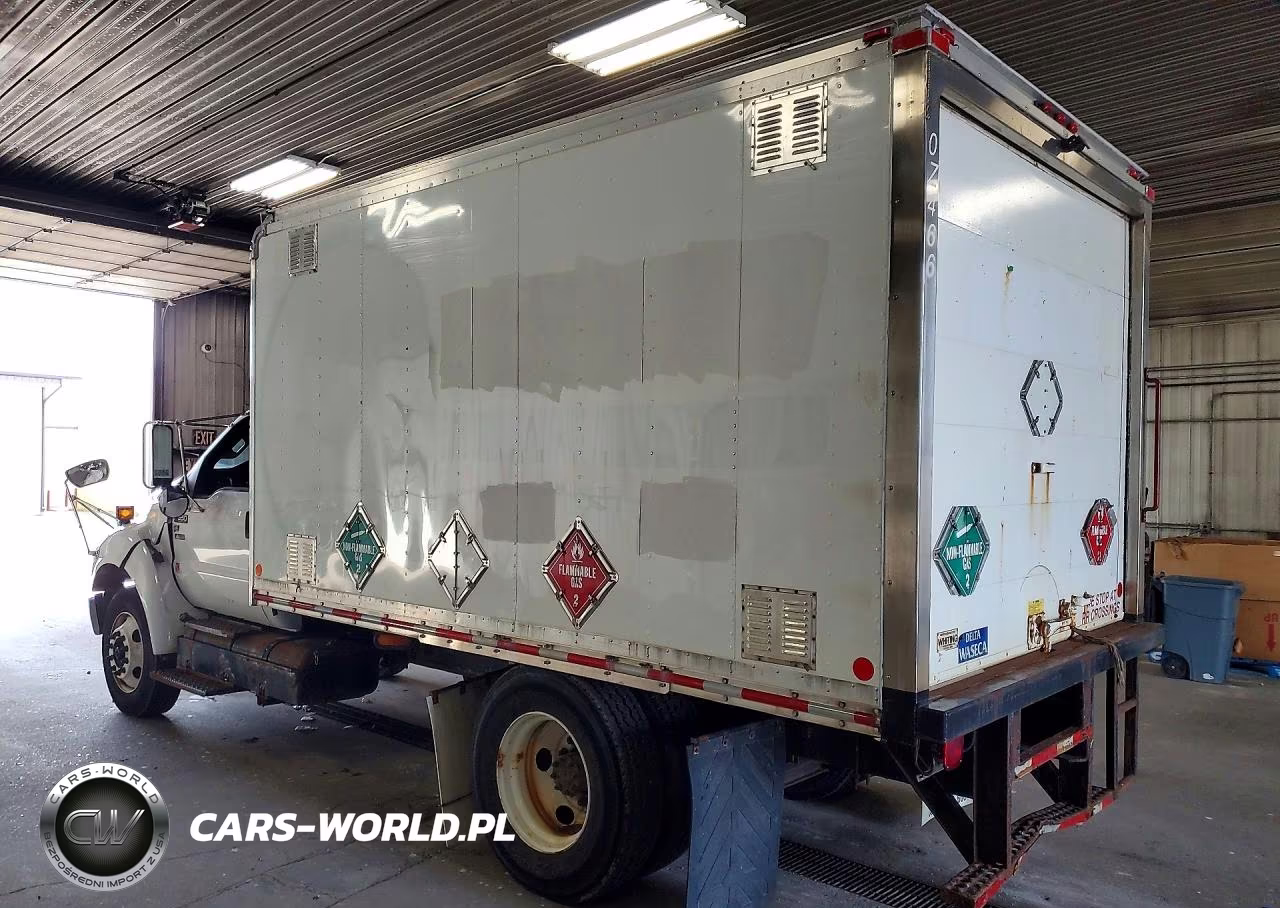 2013 Ford F650 Super Duty Box Truck VIN:3FRPF6HP7DV787949 - 2