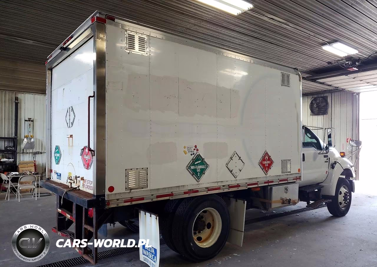 2013 Ford F650 Super Duty Box Truck VIN:3FRPF6HP7DV787949 - 3