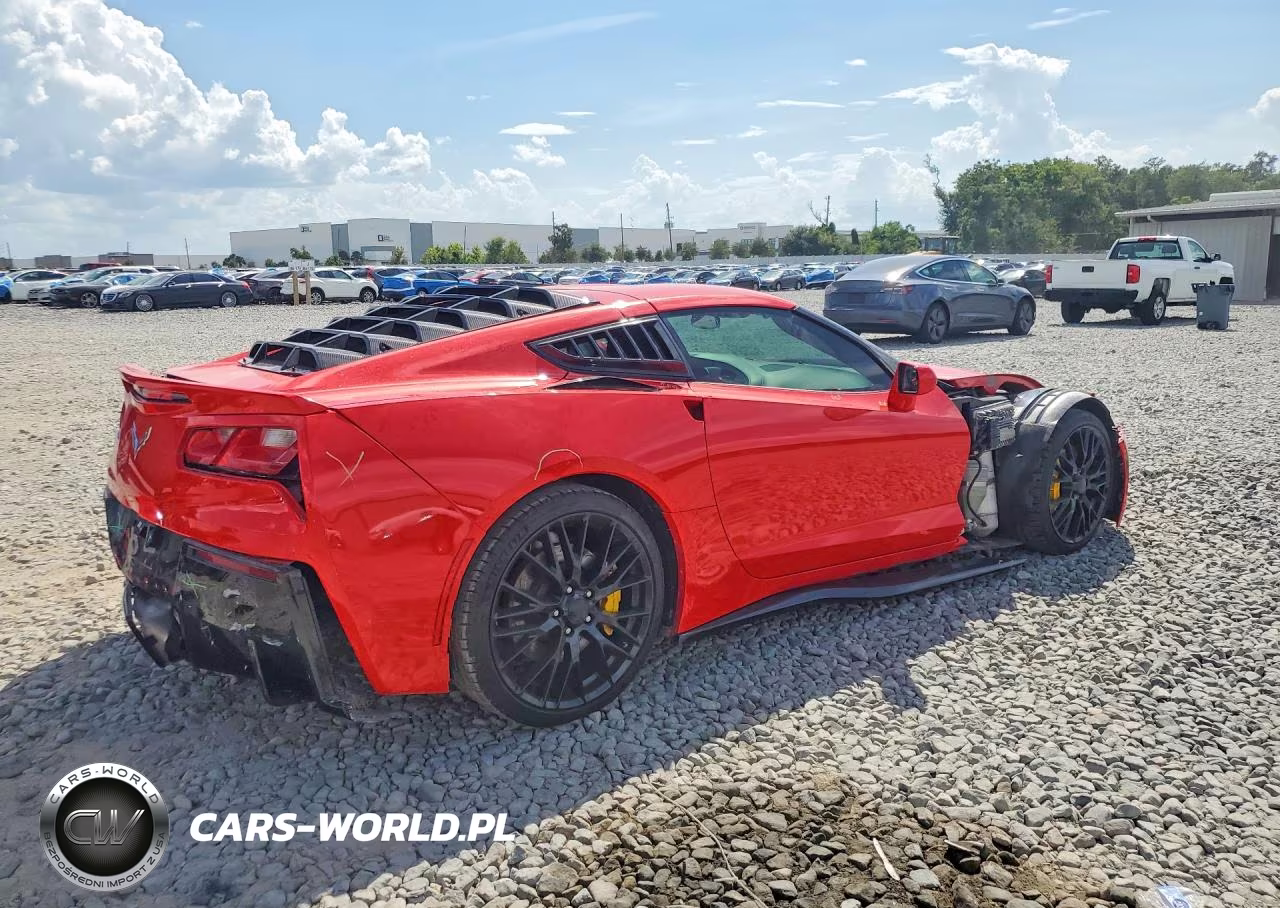 2014 Chevrolet Corvette Stingray Z51 3Lt VIN:1G1YM2D76E5124657 - 3