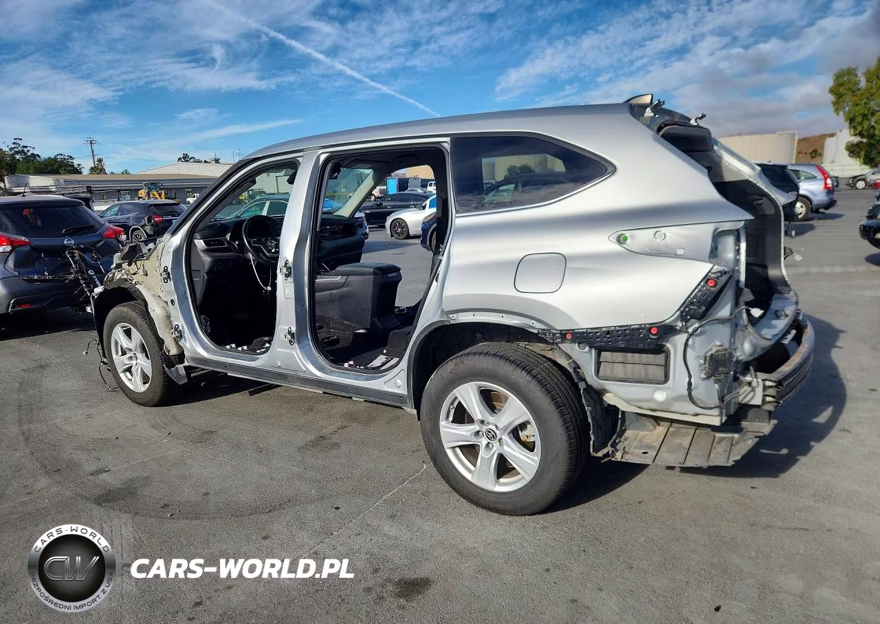 2022 Toyota Highlander Le VIN:5TDZZRAH1NS544730 - 2