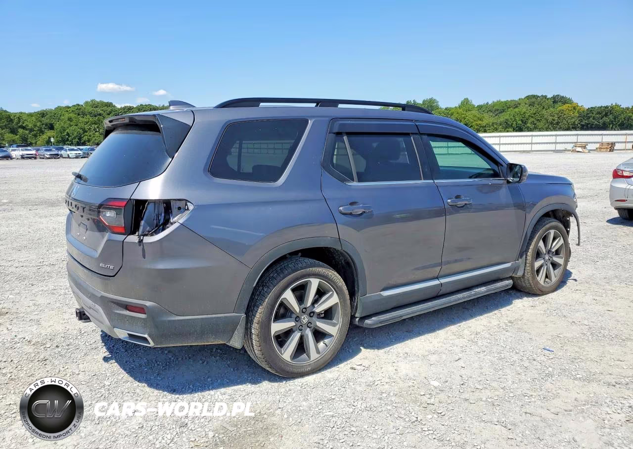2025 Honda Pilot Elite VIN:5FNYG1H84SB133699 - 3