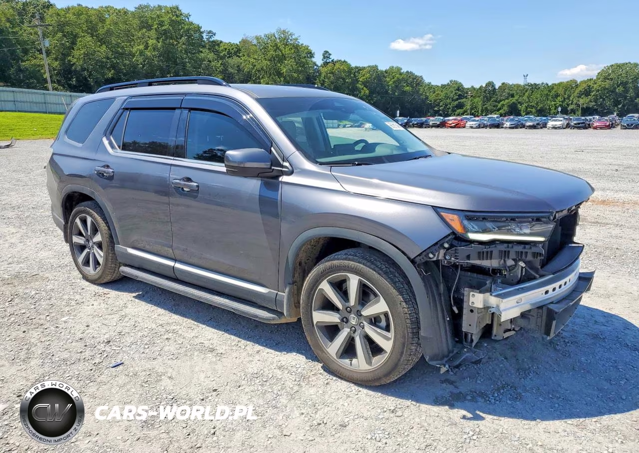2025 Honda Pilot Elite VIN:5FNYG1H84SB133699 - 4