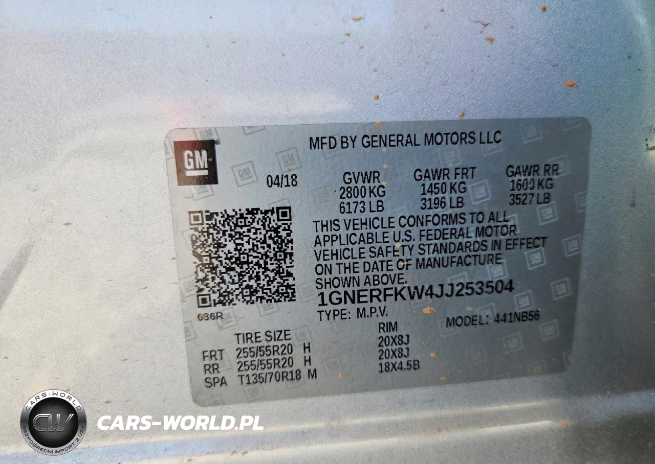 2018 Chevrolet Traverse Ls VIN:1GNERFKW4JJ253504 - 13