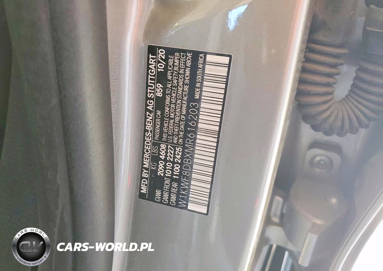2021 Mercedes-Benz C 300 VIN:W1KWF8DBXMR616203 - 13