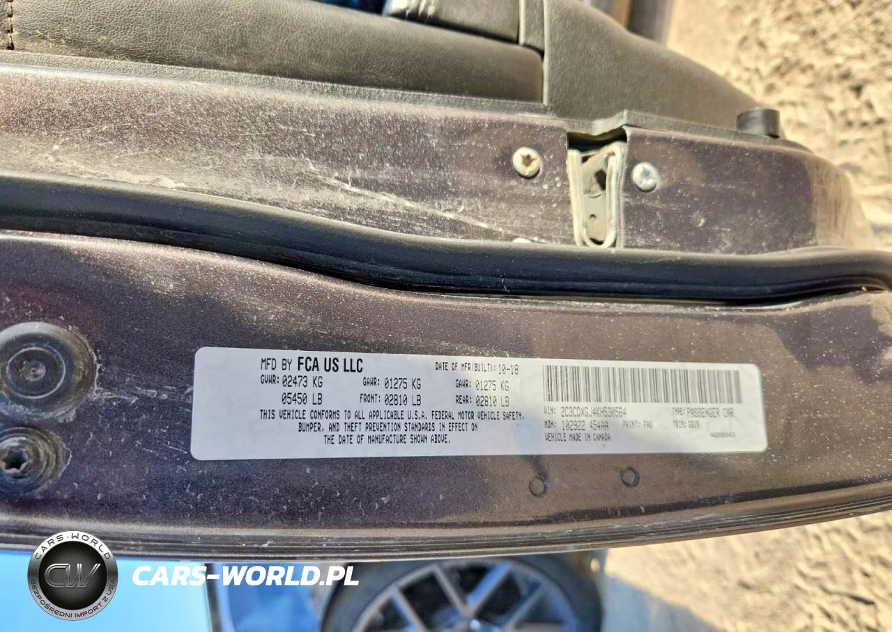 2019 Dodge Charger Scat Pack VIN:2C3CDXGJ4KH530564 - 12