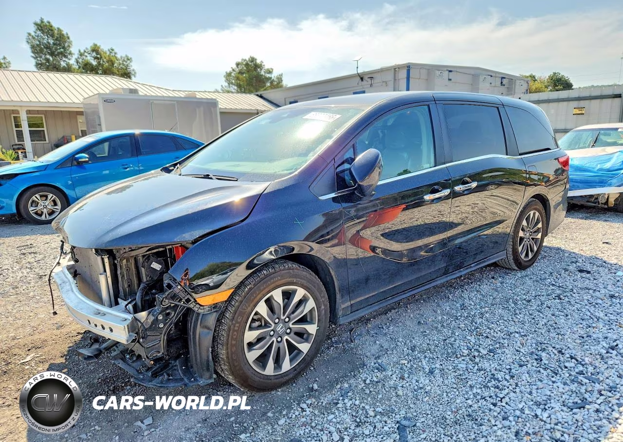 2022 Honda Odyssey Exl VIN:5FNRL6H71NB019913 - 1