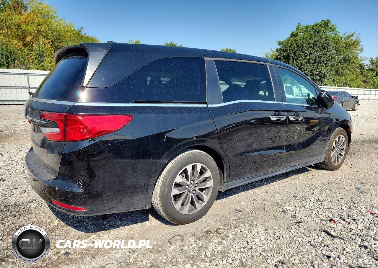 2022 Honda Odyssey Exl VIN:5FNRL6H71NB019913 - 3