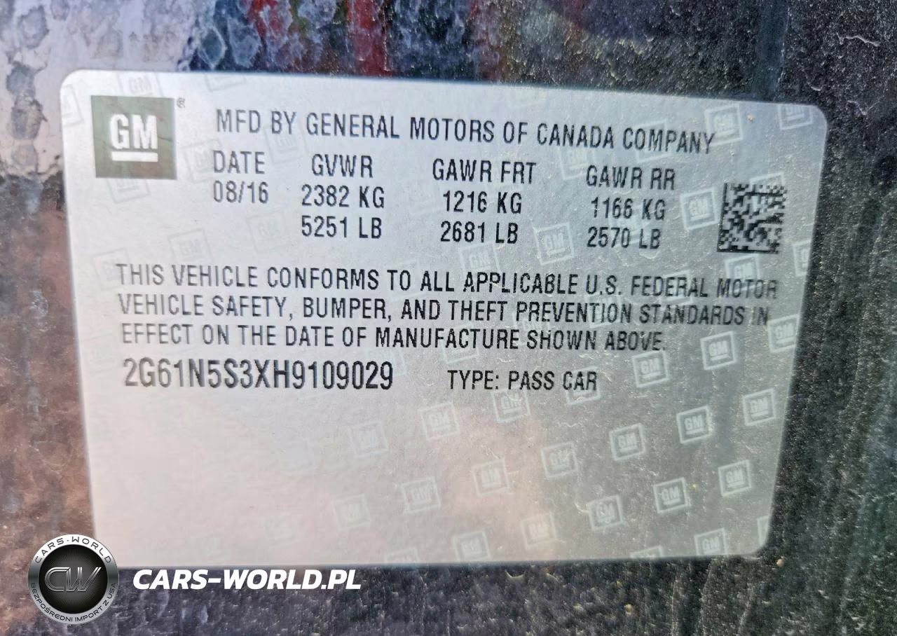 2017 Cadillac Xts Luxury VIN:2G61N5S3XH9109029 - 12