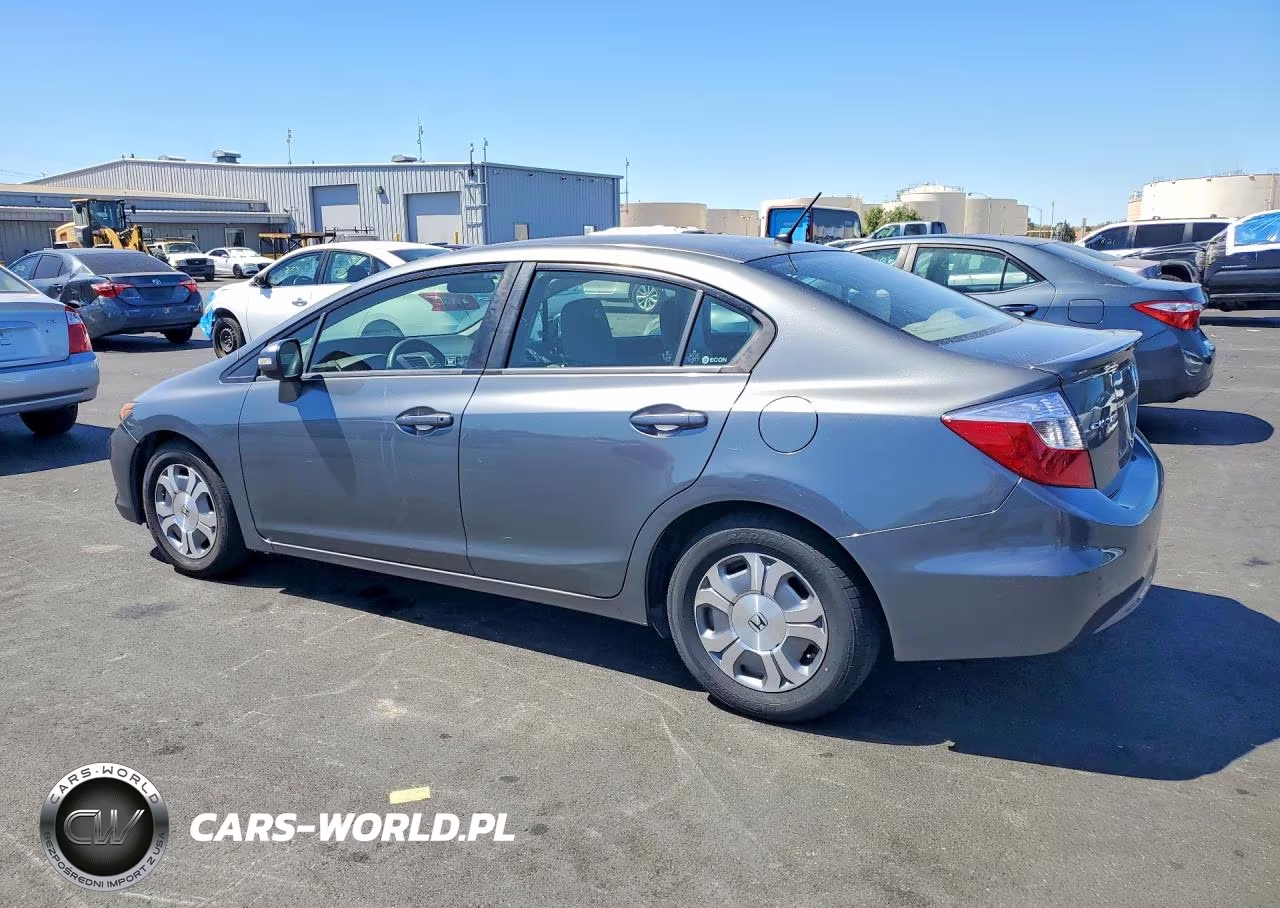 2012 Honda Civic Hybrid VIN:JHMFB4F20CS007056 - 2