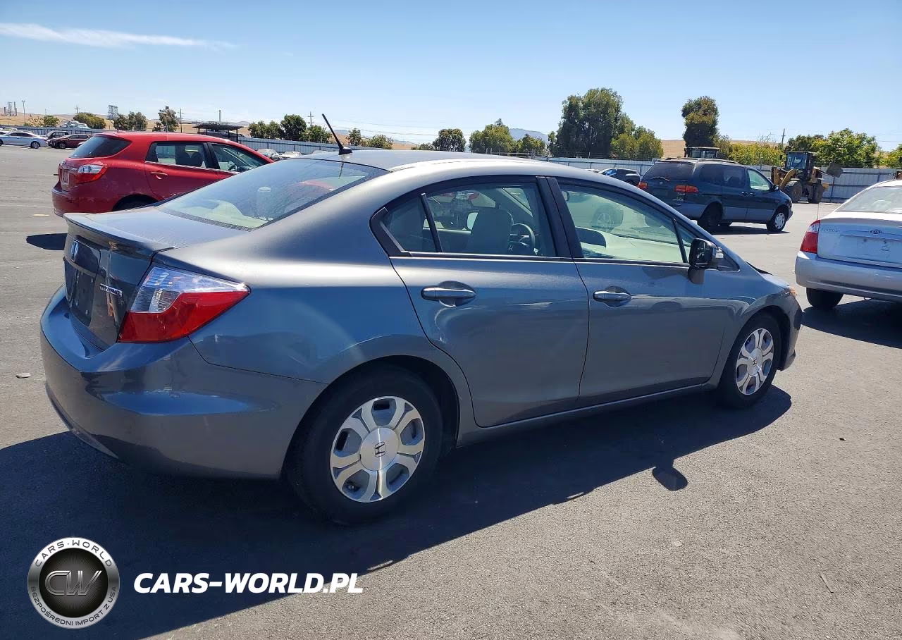 2012 Honda Civic Hybrid VIN:JHMFB4F20CS007056 - 3