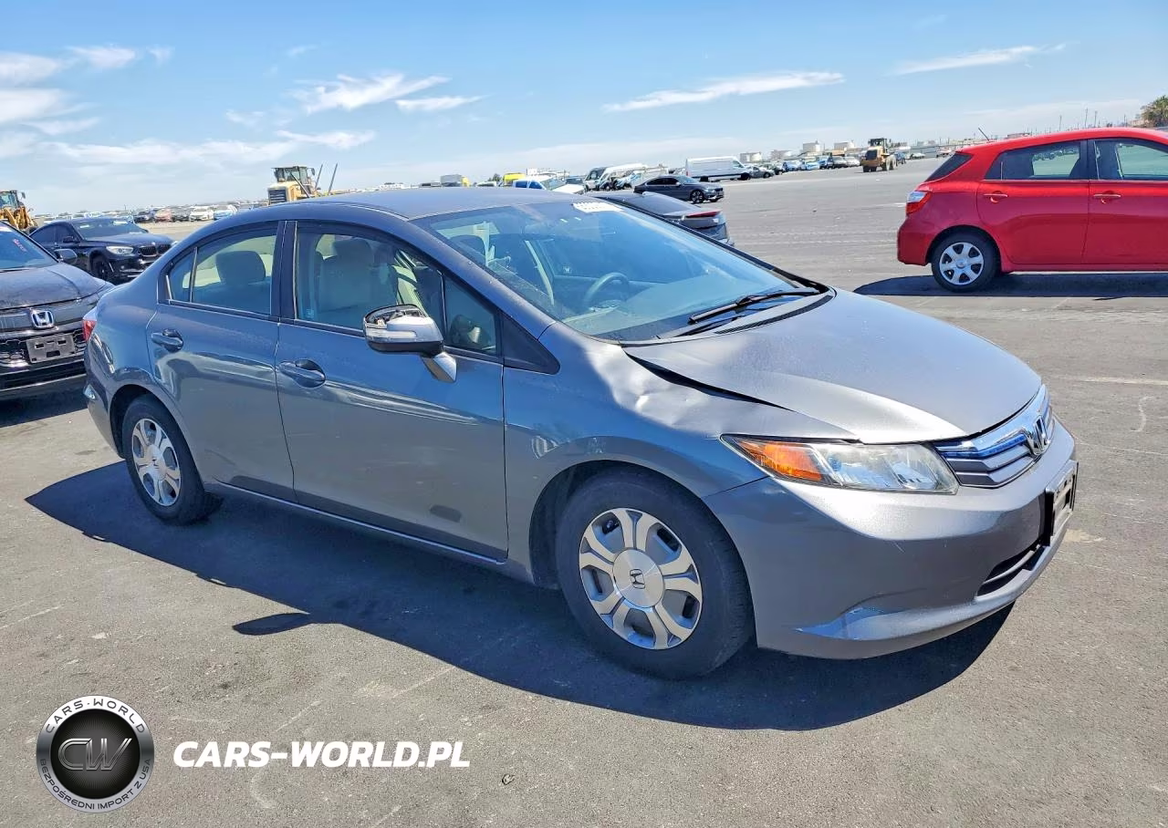 2012 Honda Civic Hybrid VIN:JHMFB4F20CS007056 - 4