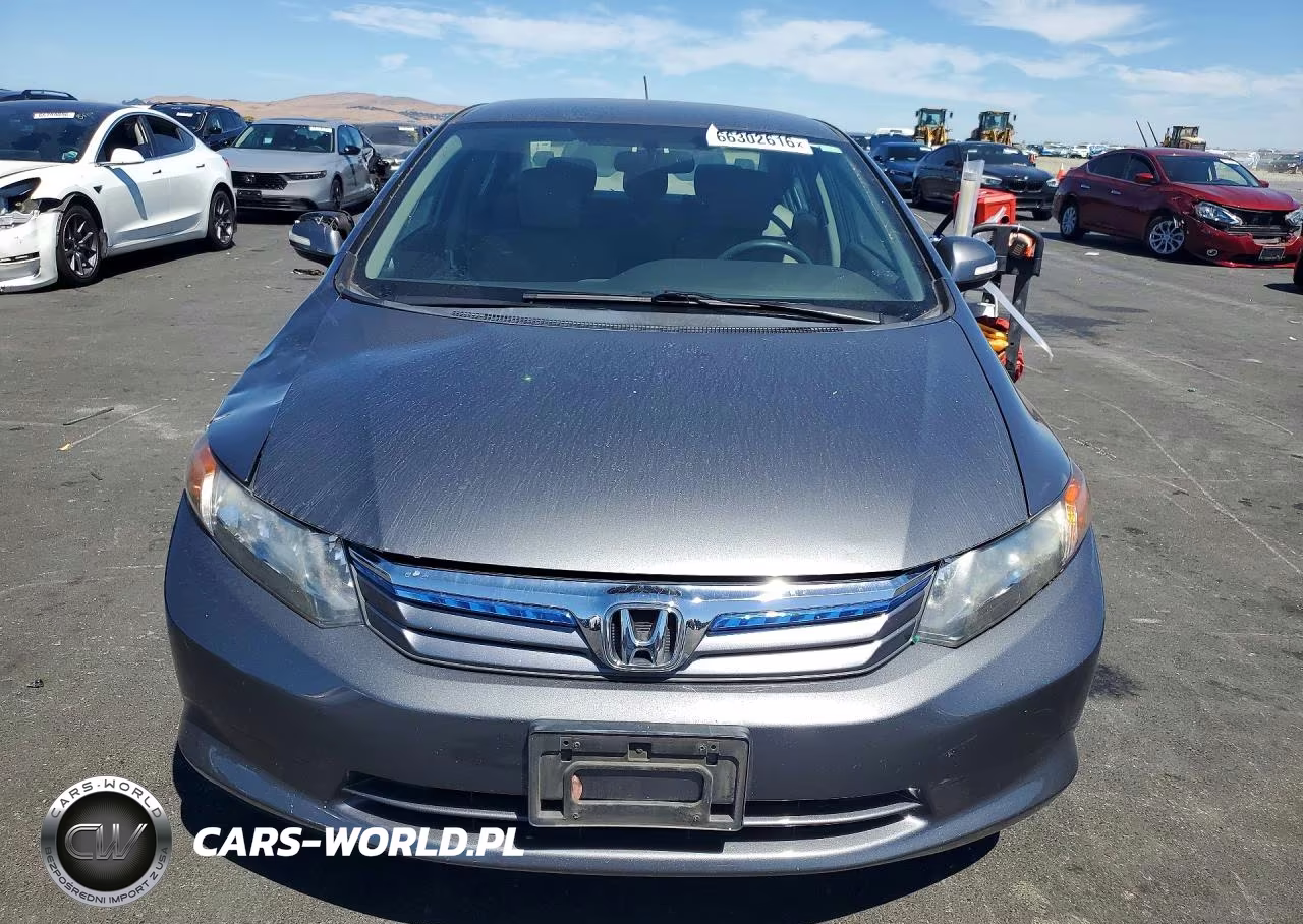 2012 Honda Civic Hybrid VIN:JHMFB4F20CS007056 - 5