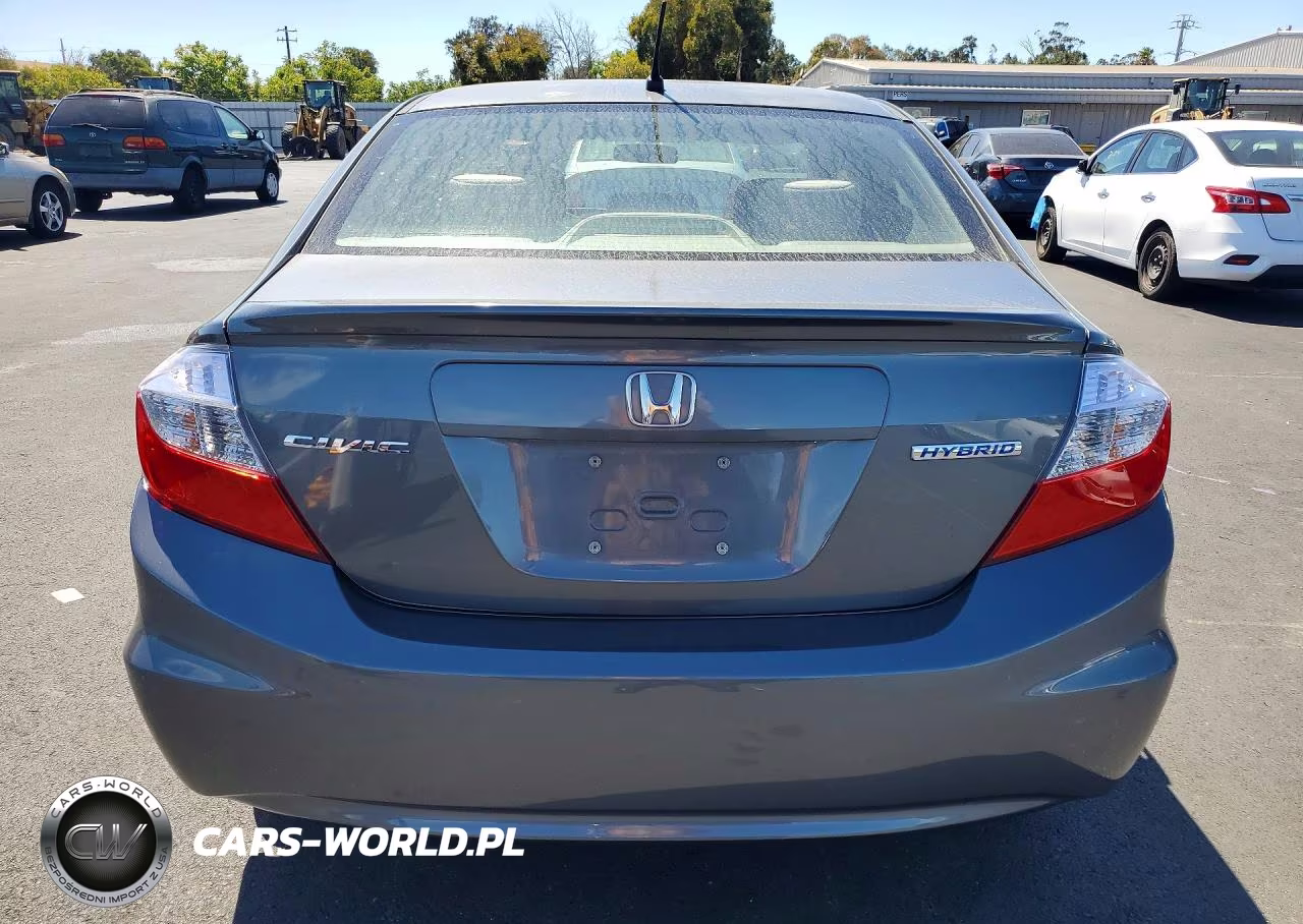2012 Honda Civic Hybrid VIN:JHMFB4F20CS007056 - 6