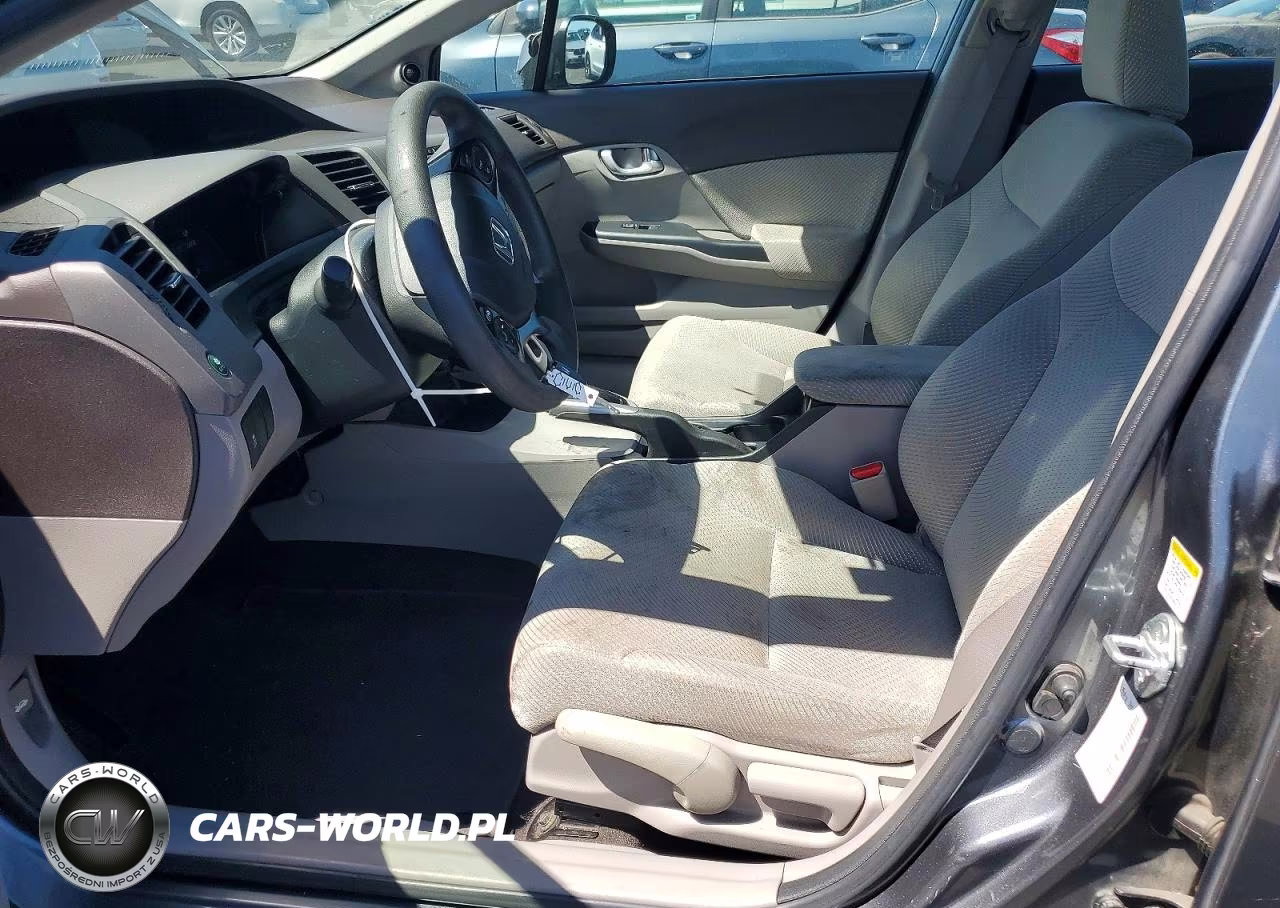 2012 Honda Civic Hybrid VIN:JHMFB4F20CS007056 - 7