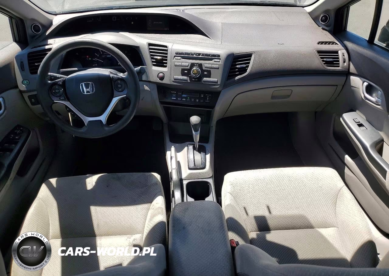 2012 Honda Civic Hybrid VIN:JHMFB4F20CS007056 - 8