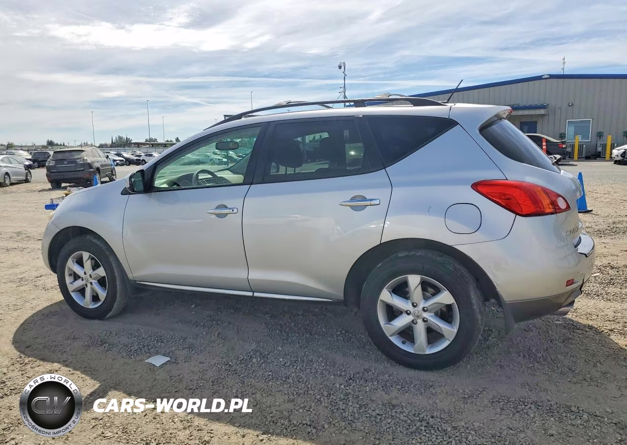 2009 Nissan Murano S VIN:JN8AZ18W59W132033 - 2