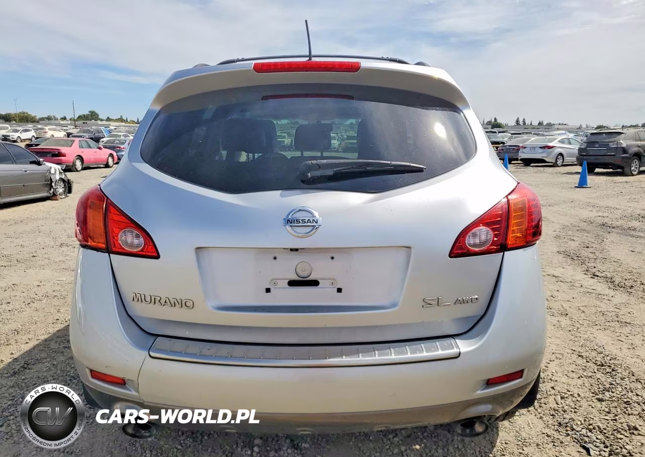 2009 Nissan Murano S VIN:JN8AZ18W59W132033 - 6