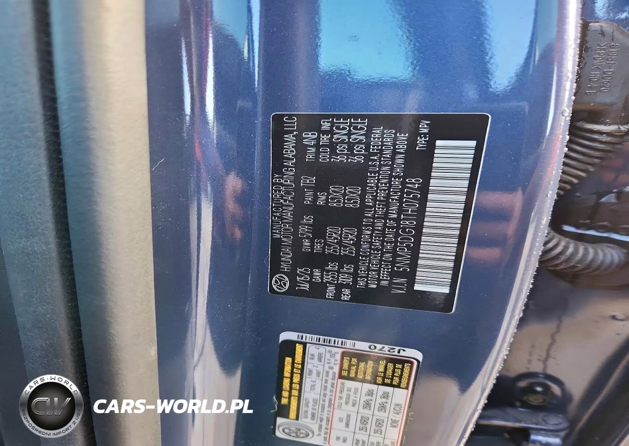2026 Hyundai Santa Fe Calligraphy VIN:5NMP5DG18TH075748 - 13