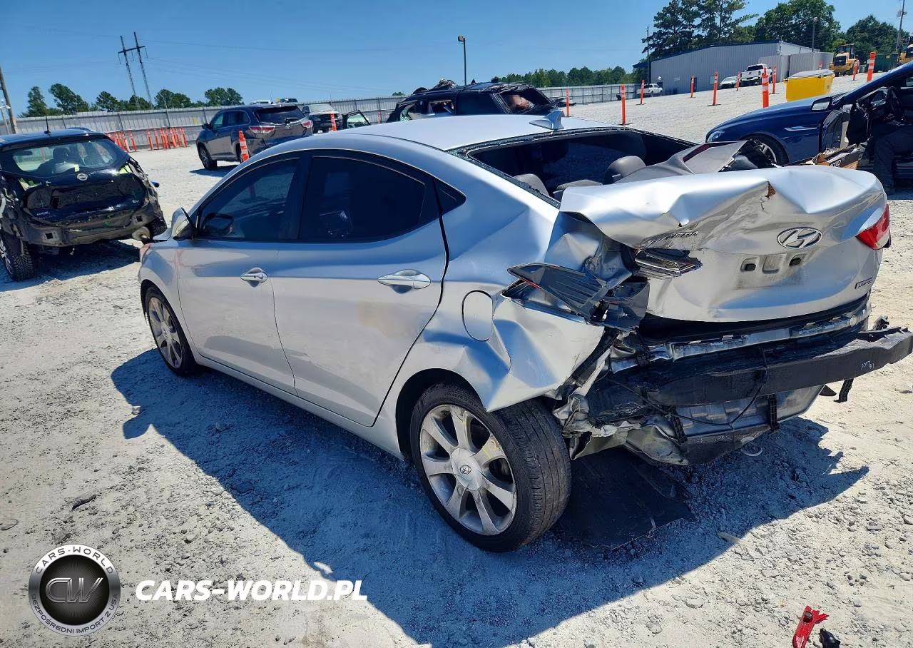 2013 Hyundai Elantra Limited VIN:5NPDH4AE0DH209257 - 2