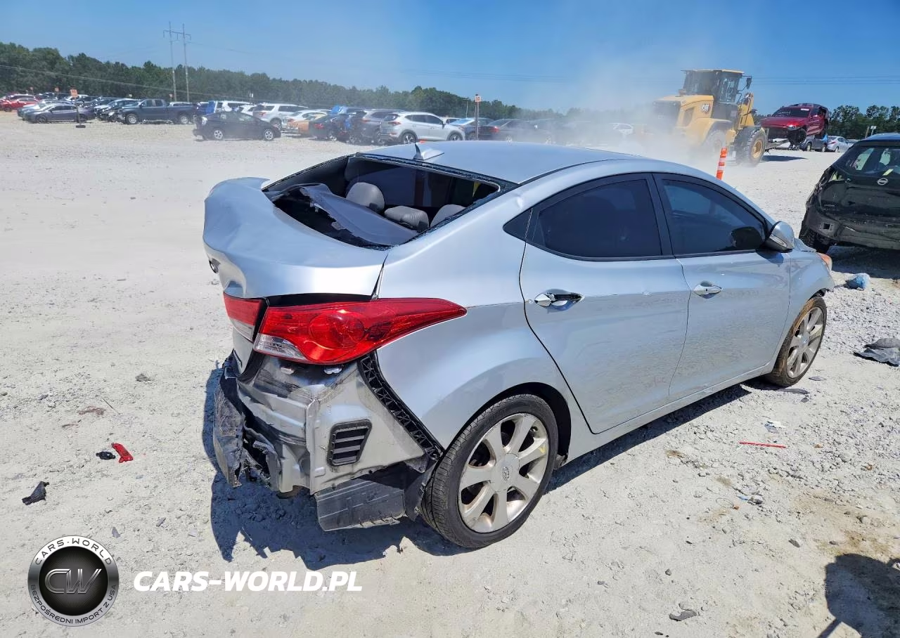 2013 Hyundai Elantra Limited VIN:5NPDH4AE0DH209257 - 3
