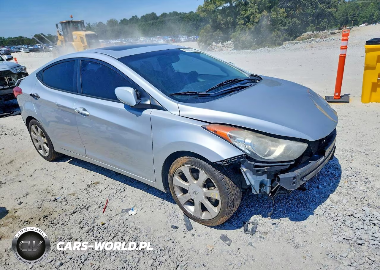 2013 Hyundai Elantra Limited VIN:5NPDH4AE0DH209257 - 4