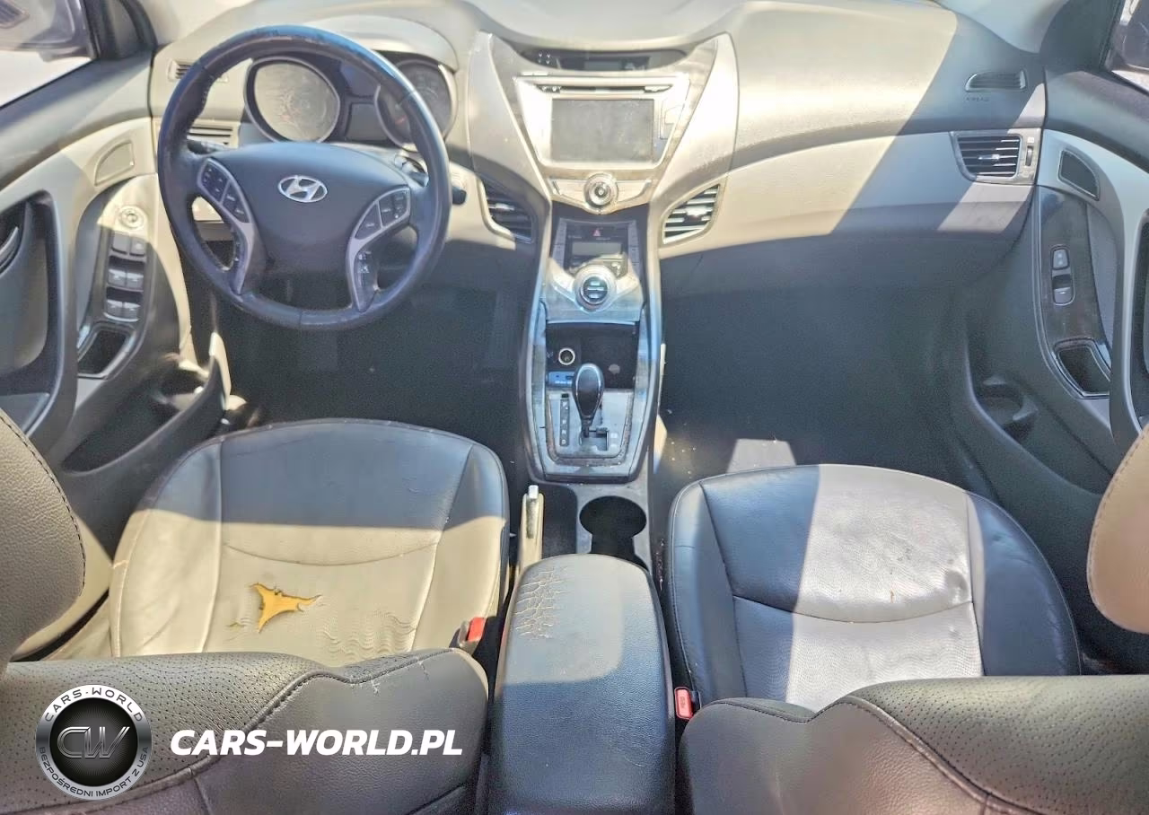2013 Hyundai Elantra Limited VIN:5NPDH4AE0DH209257 - 8
