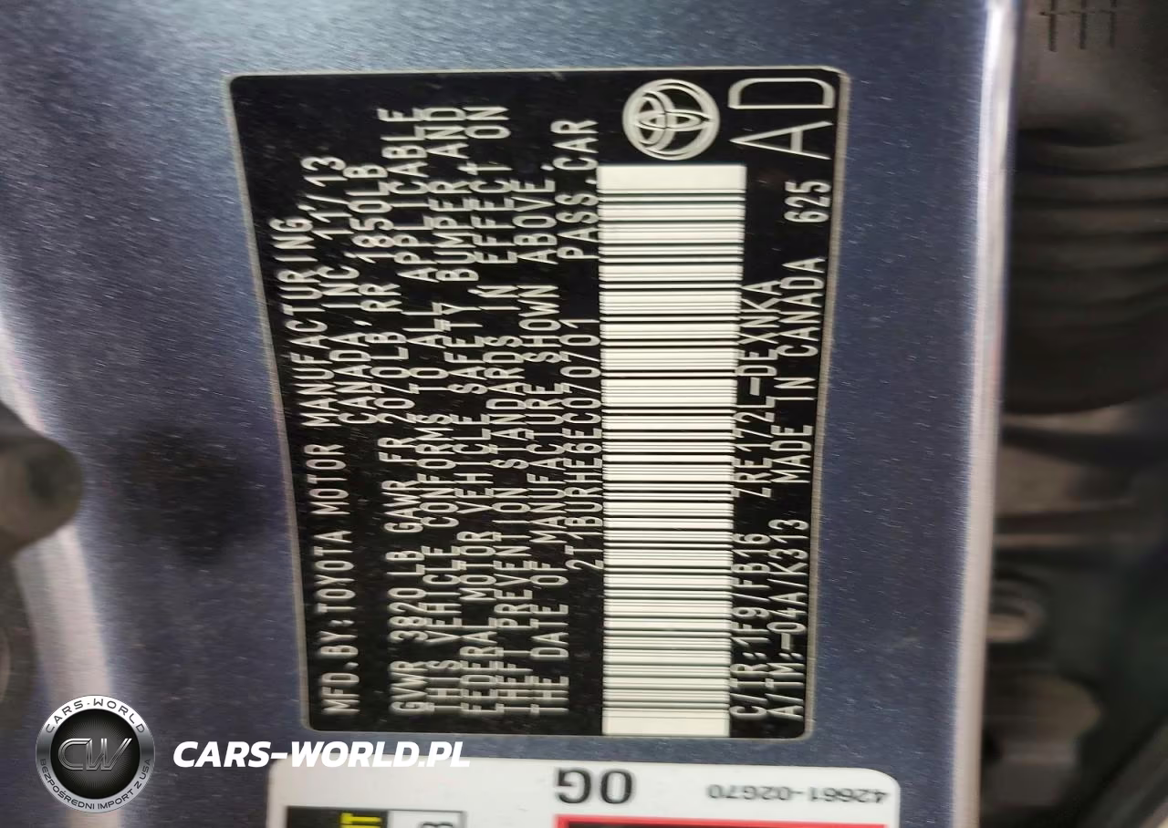 2014 Toyota Corolla Le VIN:2T1BURHE6EC070701 - 12