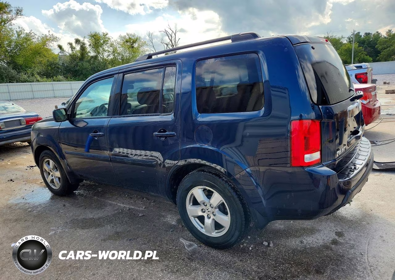 2011 Honda Pilot Exl VIN:5FNYF4H63BB040255 - 2