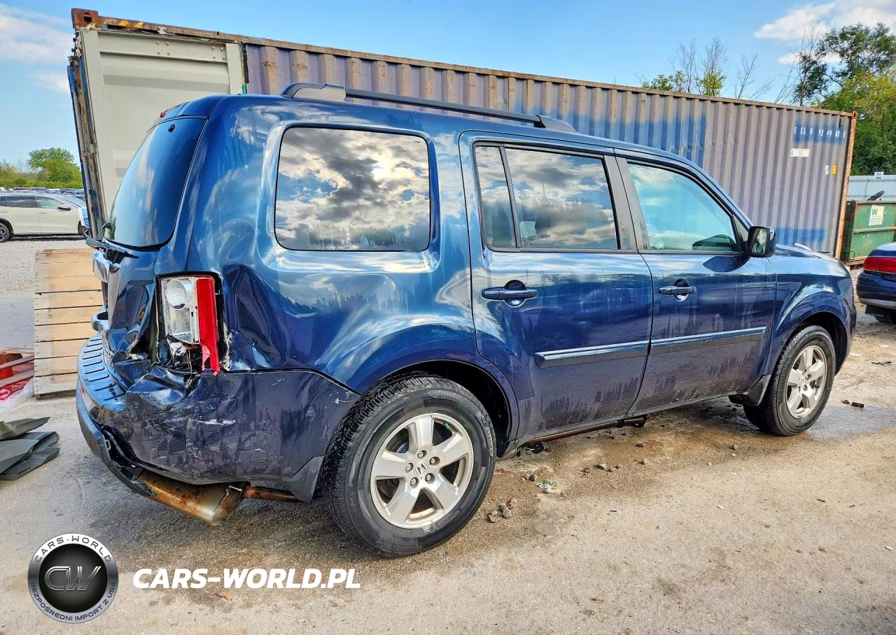 2011 Honda Pilot Exl VIN:5FNYF4H63BB040255 - 3