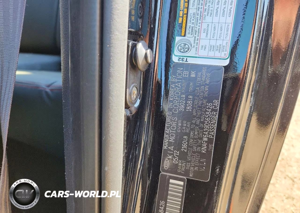 2013 Kia Forte Koup Sx VIN:KNAFW6A39D5658426 - 12