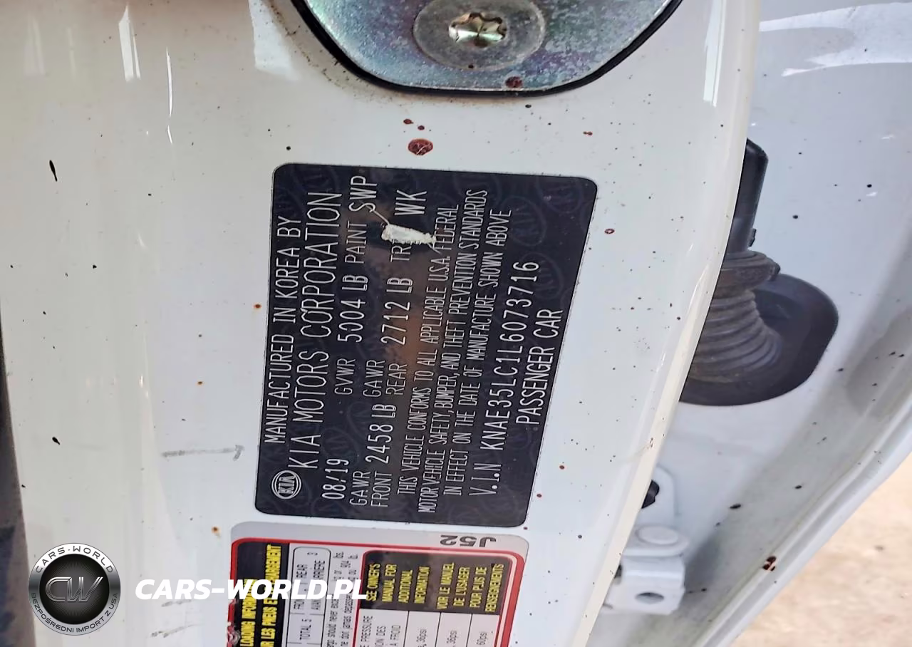 2020 Kia Stinger Gt VIN:KNAE35LC1L6073716 - 12