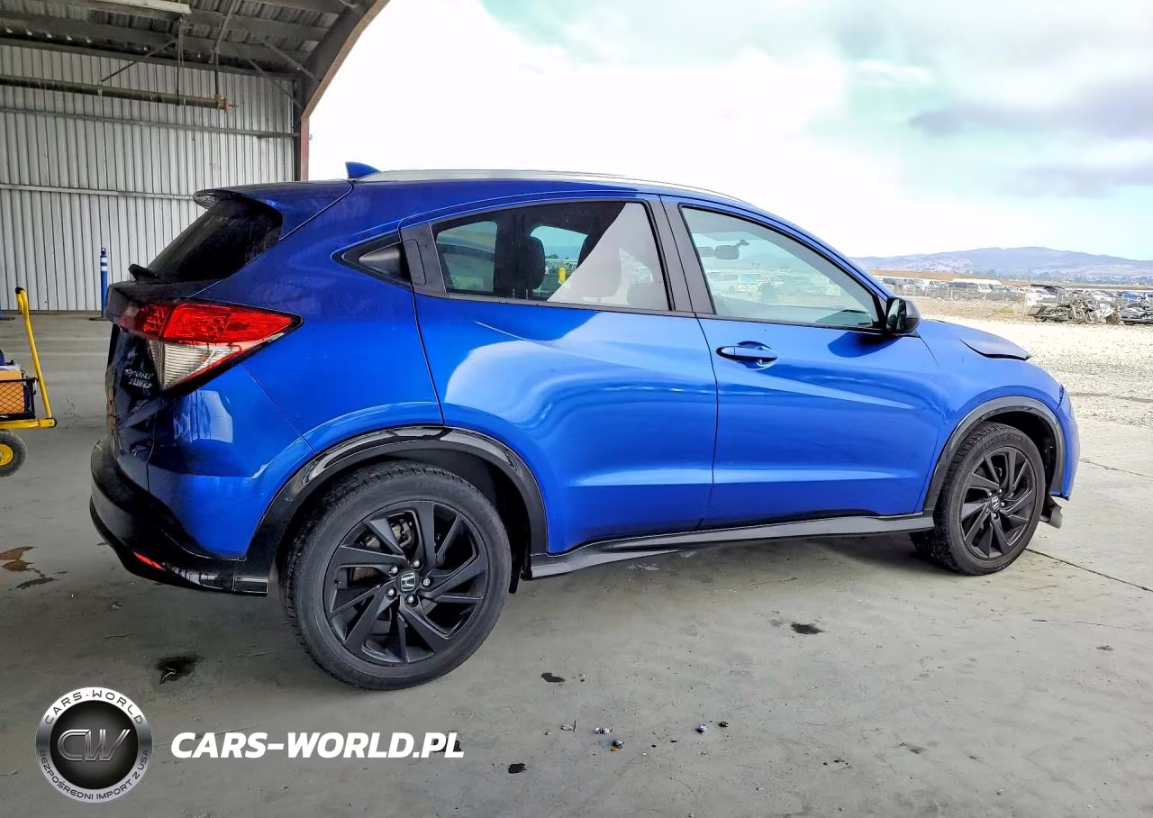 2021 Honda Hr-V Sport VIN:3CZRU6H1XMM732726 - 3