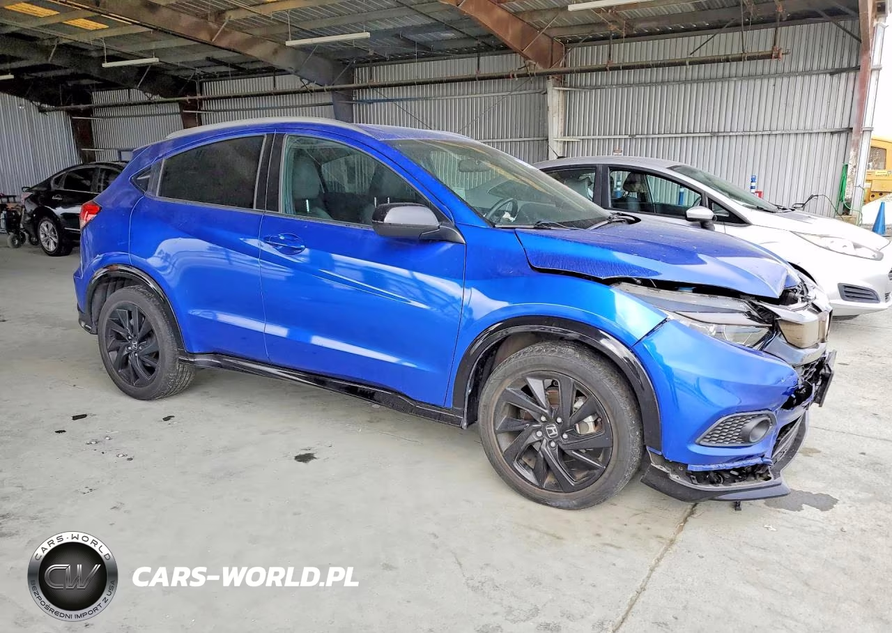 2021 Honda Hr-V Sport VIN:3CZRU6H1XMM732726 - 4