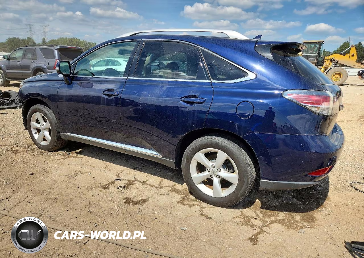 2013 Lexus Rx 350 Base VIN:2T2BK1BA5DC176404 - 2