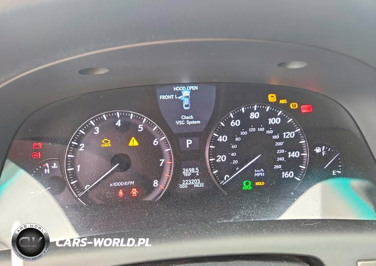 2008 Lexus Ls 460 VIN:JTHBL46F085073711 - 9