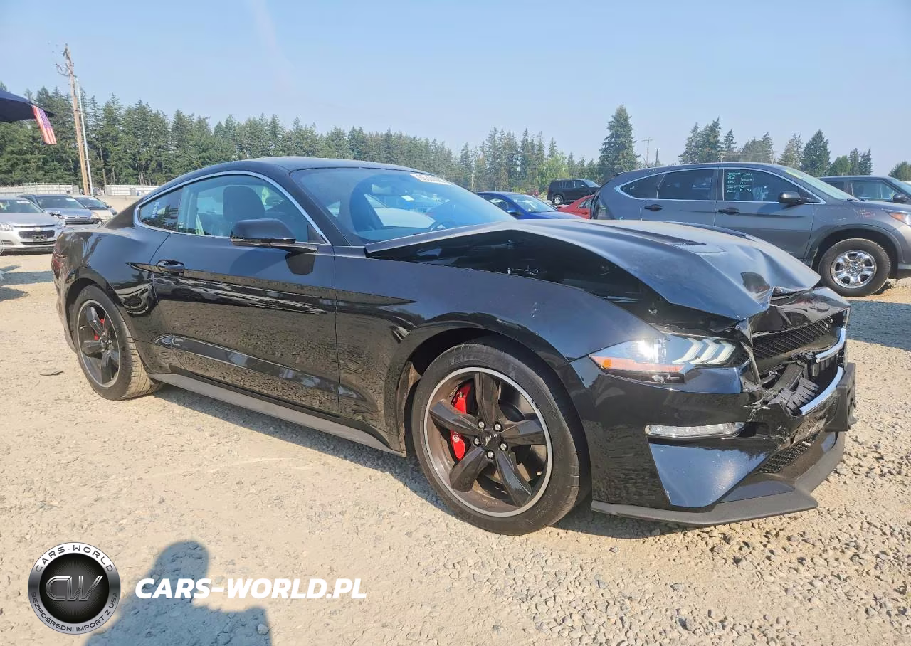 2019 Ford Mustang Bullitt VIN:1FA6P8K02K5506555 - 4