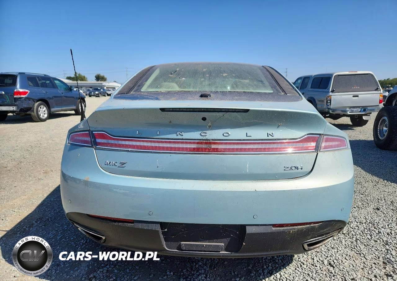2014 Lincoln Mkz Hybrid VIN:3LN6L2LU3ER814190 - 6