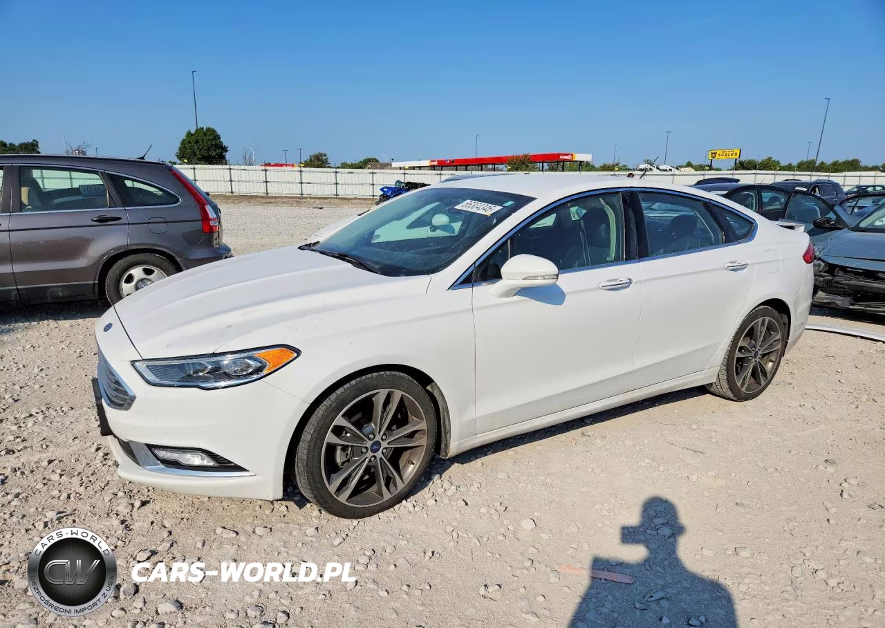 2017 Ford Fusion Titanium VIN:3FA6P0K95HR139558 - 1