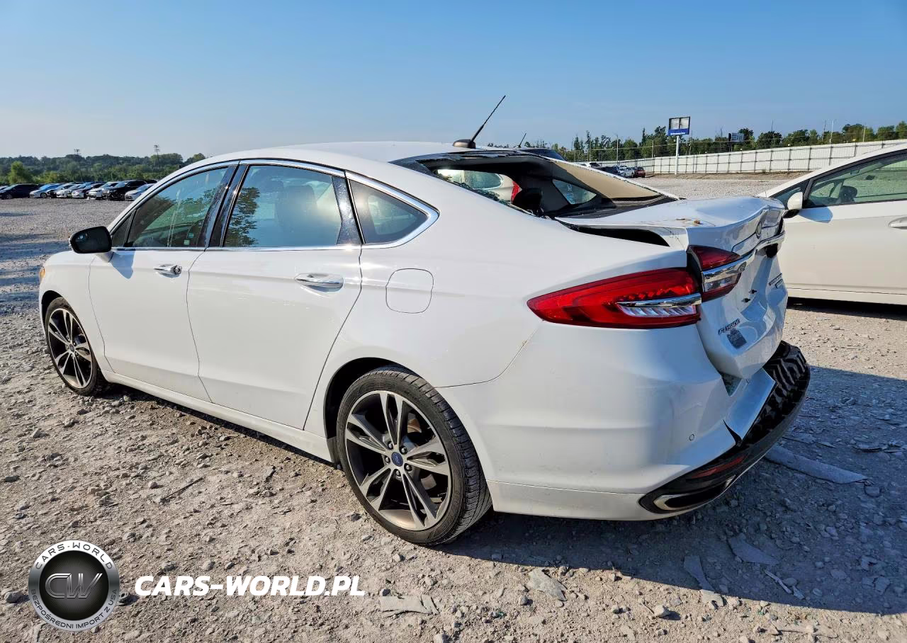 2017 Ford Fusion Titanium VIN:3FA6P0K95HR139558 - 2