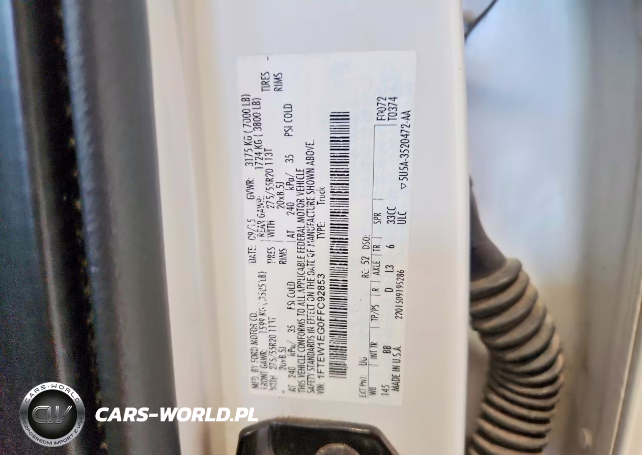 2015 Ford F150 Supercrew VIN:1FTEW1EG0FFC92853 - 12